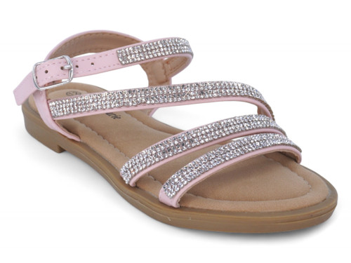 GIRL PINK JWL STRPS SANDAL