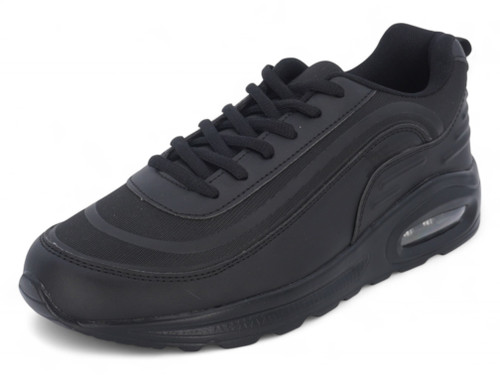 MENS TRIPPL BLK BUBBLE SNKR