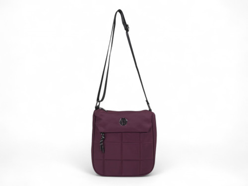 SJTT057 BURGUN NYLON CROSSBODY