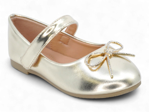 TODD GOLD BOW FLAT