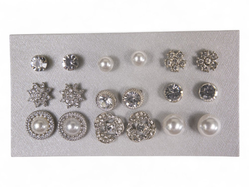 Gold Earring Set 9PC