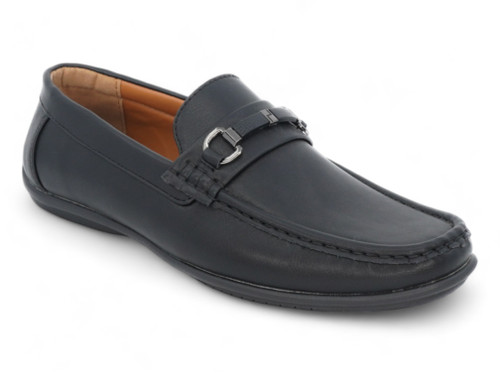 Men's Black Ornament Step-In