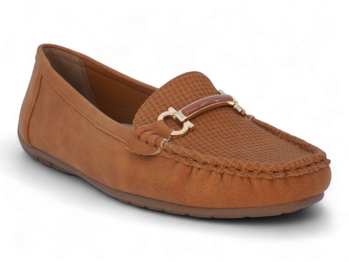 TAN FX SD GRID MOCCASIN