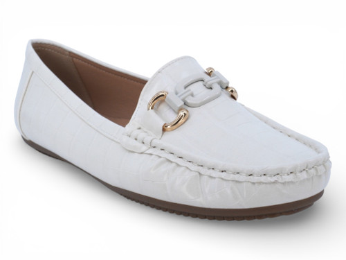 IVRY VGN LTHR WW CROC LOAFER