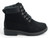 BLK FLEECE LINING BOOTS