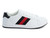 MENS BLK/RED LOW  WHITE CASUAL