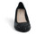 BLK NUBCK STONE VAMP PUMP WEDG