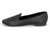 BLK PU CC SMOKING FLAT