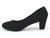BLK NUBUCK WW PLAIN PUMPS