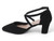 BLK NBK CROSS STRAP HEEL