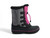 GIRLS BLK/PURP BUNGEE BOOT