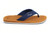 MENS NAVY/TAN FLIP FLOPS