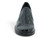 BLK PTNT SLIP ON W CROC TEXTUR