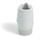 LADIES WHITE QUILTED HITOP
