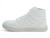 LADIES WHITE QUILTED HITOP