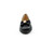 GIRLS BLK BOW PEARL ORNT FLAT