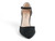 BLACK RHNSTN ANKLE STRP PUMP