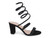 BLK RHINESTNE SPIRAL UP HEEL