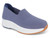 LADIES BLUE PLTFRM SLIP ON