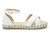 IVORY PU OPNSHNK ESPADRILLE