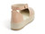NUDE PU PLATFROM ESPADRILLE