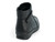 BLK PU COMF BOOTIE W/ FUR LINN