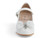 GIRLS WHITE MIX BOW ORNM PUMP