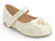 GIRLS CHPG BOW PEARL ORNT FLAT