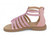 GIRL PNK STONE SANDAL