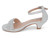 GIRL SILVER STONE SANDAL