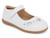 TODD WHT PAT GLTR FLWR SHOE