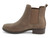 TAUPE NBCK PLAIN TOE SIDE GORE
