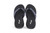 LADIES BK/WH COMFORT FLIP FLOP