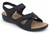BLK NB COMFORT BUCKLE SANDAL