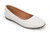 IVORY PU LUXURY BALLERINA