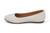 IVORY PU LUXURY BALLERINA