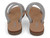 SILVER BLING FLAT SANDAL