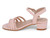 GIRL BLUSH STONE STRP SANDAL