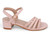 GIRL BLUSH STONE STRP SANDAL