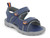 4-10 NVY HARDSOLE  MESH SANDAL