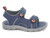 4-10 NVY HARDSOLE  MESH SANDAL