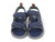 4-10 NVY HARDSOLE  MESH SANDAL