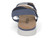 BLUE NB 3 STRAP PADDED SANDAL