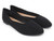 BLK FAUX SUEDE CRCL GEM BLLRNA