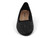BLK FAUX SUEDE GEM POINT BLLRN