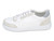 WOMEN GRAY/WHT LOWTOP SNEAKER