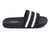 11-6 STRIPE BLK/WHIT SLIDES
