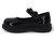 TODD BLK PAT GLTR FLWR SHOE