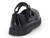 TODD BLK PAT GLTR FLWR SHOE