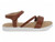 GIRL TAN BROWN  PLATFRM SNDAL